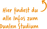 Bild mit Text - Hier findest du alle Infos zum Dualen Studium